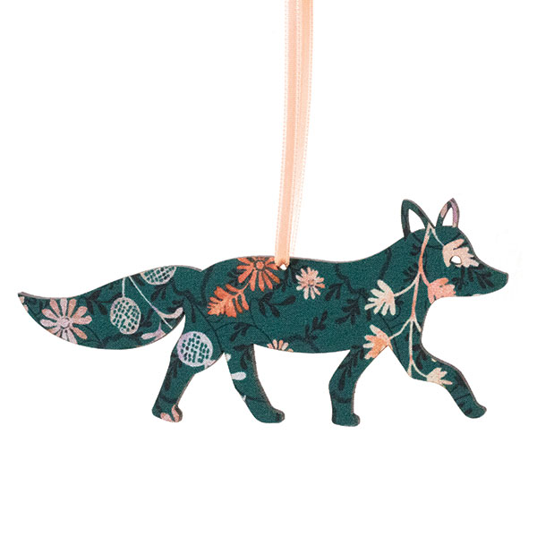 Product image for Liberty London Ornaments - Running Fox