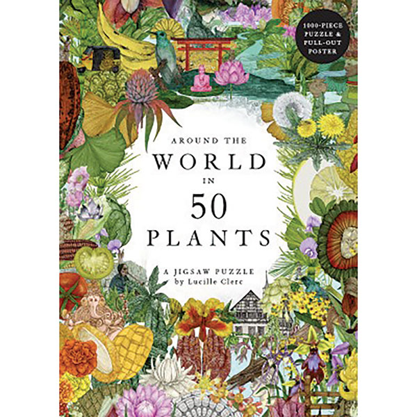 Product image for Around the World in 50 Plants 1,000-Piece Puzzle