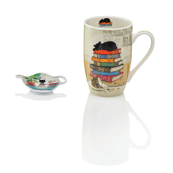 Product image for Cat On Books Mug