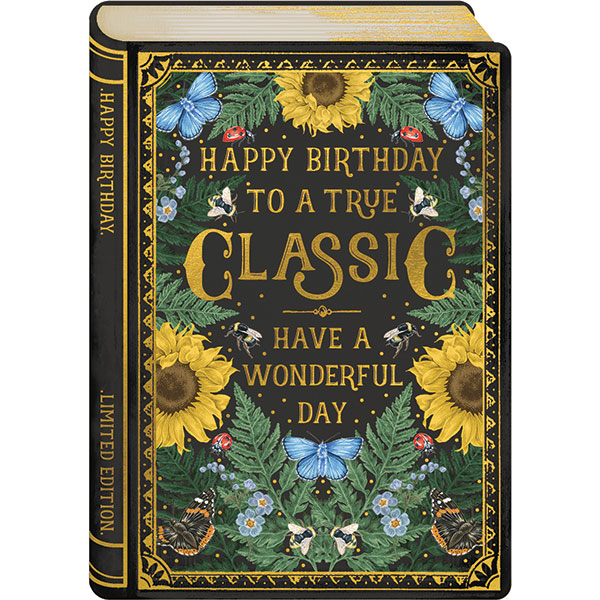 Product image for Book Birthday Cards - Set of 4