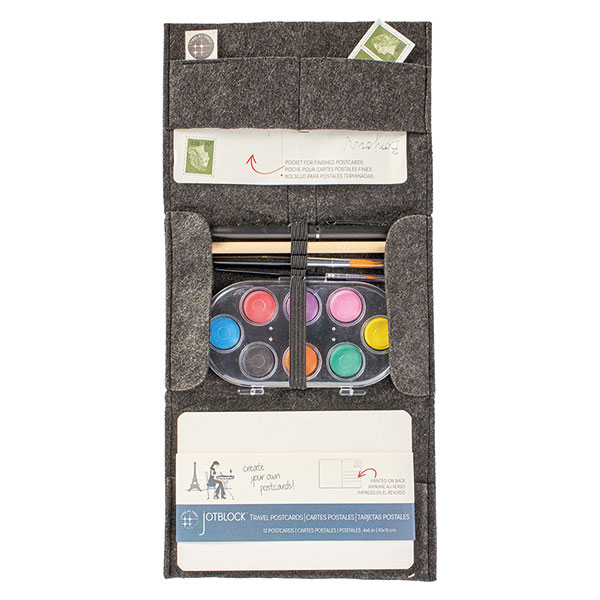 Product image for Travel Watercolor Postcard Kit