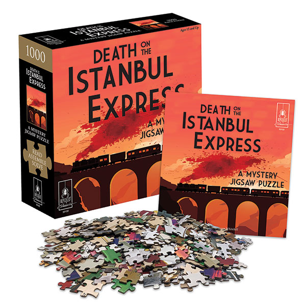 Product image for Death on the Istanbul Express Mystery Puzzle