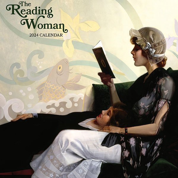 Product image for 2024 Reading Woman Wall Calendar