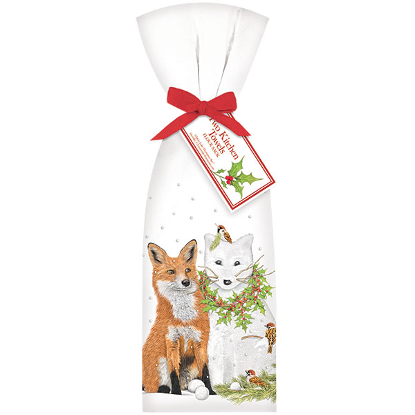 Product image for Snow Fox Tea Towel Set