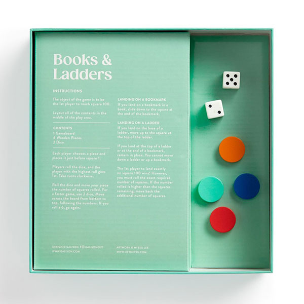 Product image for Books and Ladders Classic Board Game