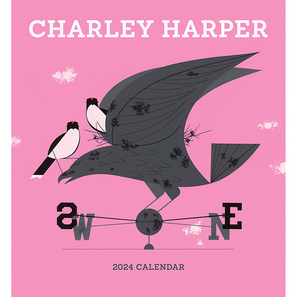 Product image for 2024 Charley Harper Wall Calendar