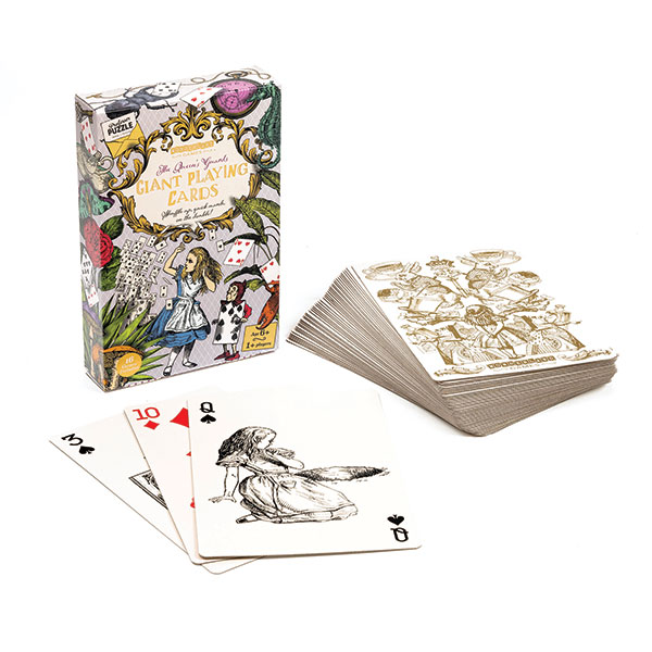 Product image for Wonderland Games: Giant Playing Cards