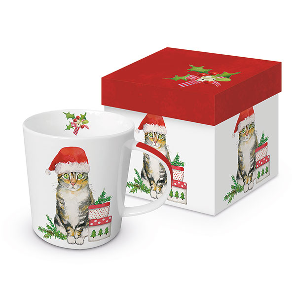 Product image for Christmas Critter Mugs - Kitty