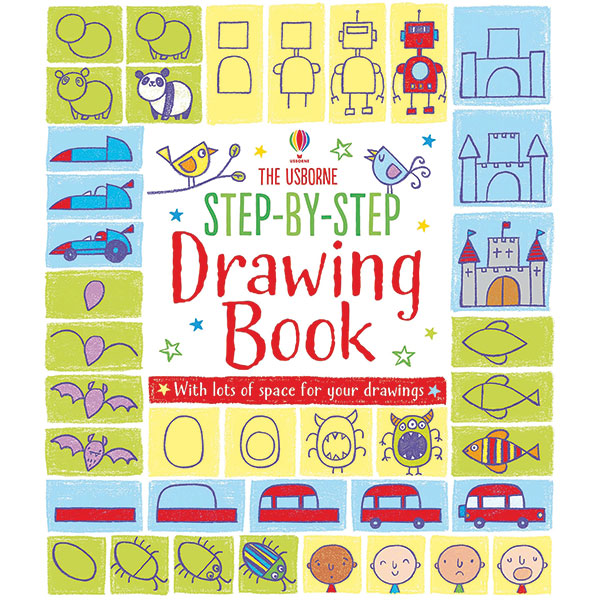 Product image for Step-by-Step Drawing Book