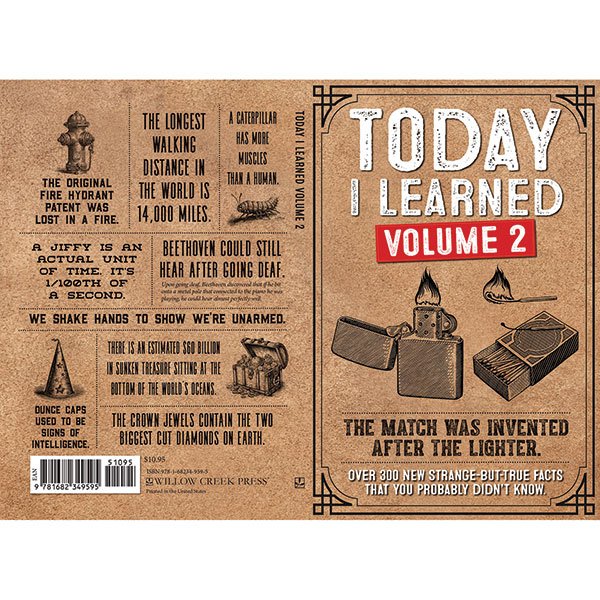 Product image for Today I Learned Dynamite Is Made From Peanuts: Volume 2