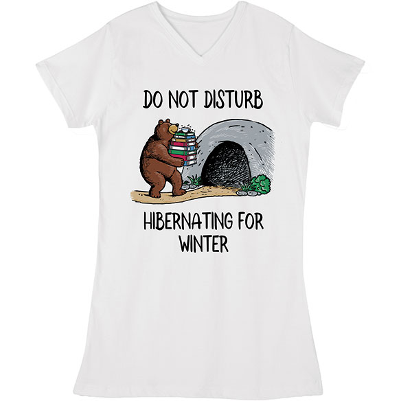 Product image for Hibernating for Winter Night Shirt