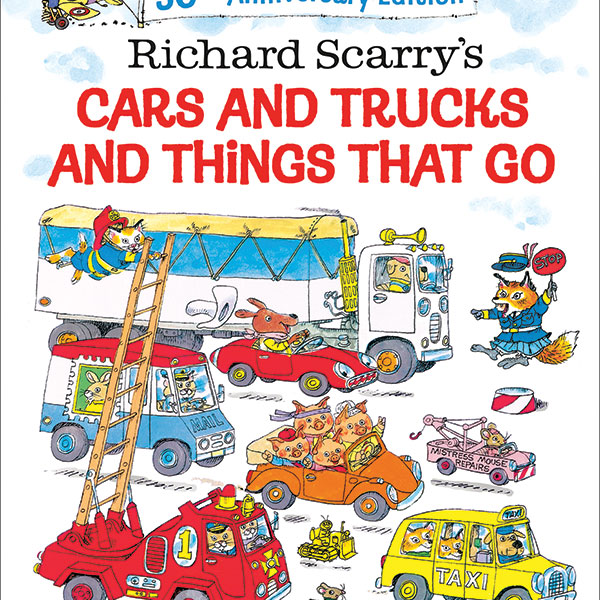 Product image for Richard Scarry's Cars and Trucks and Things That Go 50th Anniversary Book