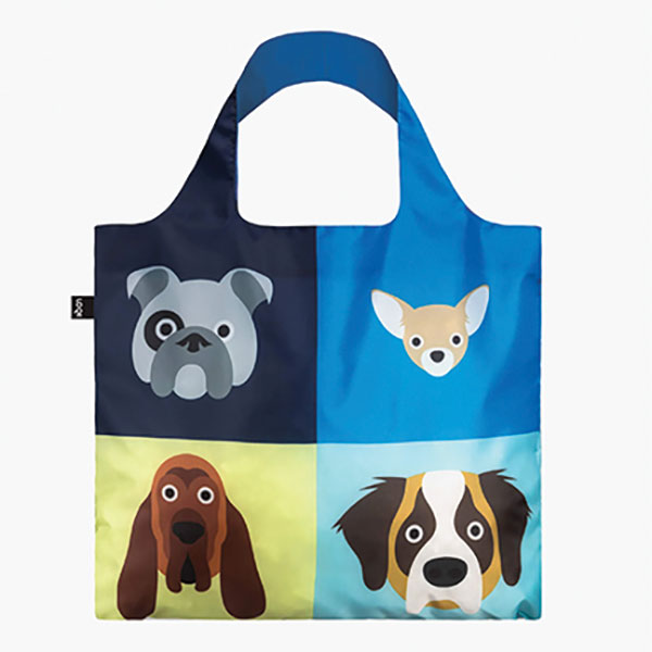 Product image for Reusable Shopping Bags: Dogs
