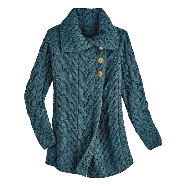 Product image for Irish Sea Woolen Sweater Cardigan
