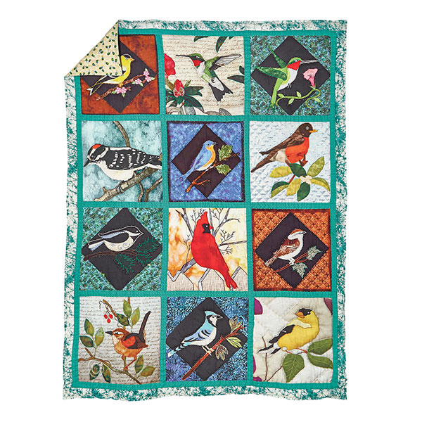 Product image for Backyard Birds Quilt