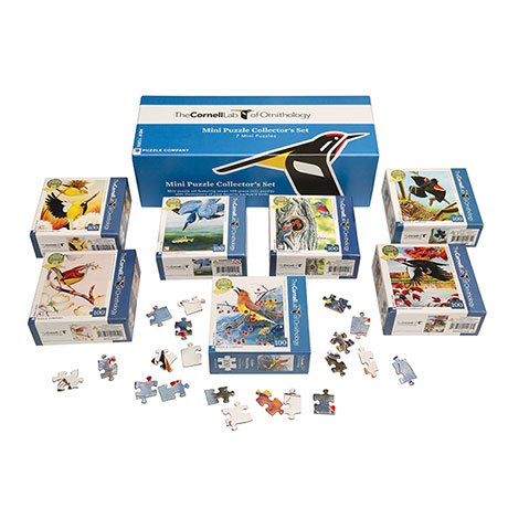 Cornell Lab of Ornithology Mini Puzzle Collector's Set