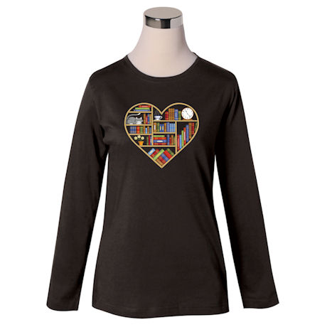 Book Heart Shirt/Sweatshirt