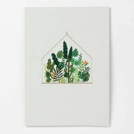 Pop-Up Greenhouse Greeting Card