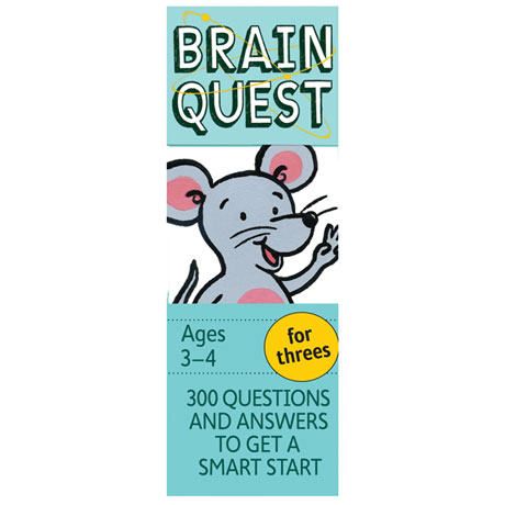 Brain Quest Decks - Ages 3-4
