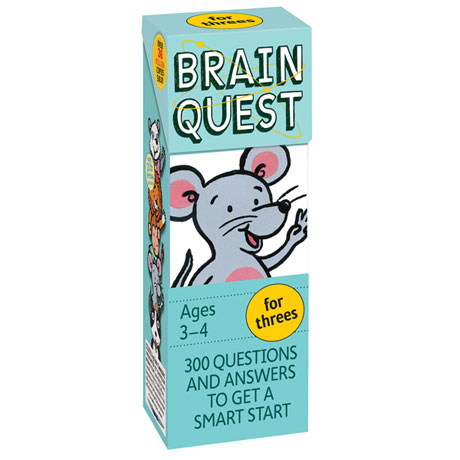 Brain Quest Decks - Ages 3-4