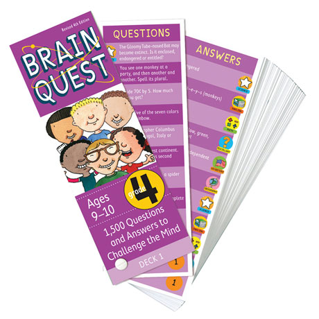 Brain Quest Decks - Fourth Grade