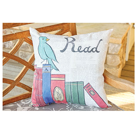 Read and Dream Indoor/Outdoor Pillow
