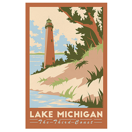 Great Lakes Note Cards