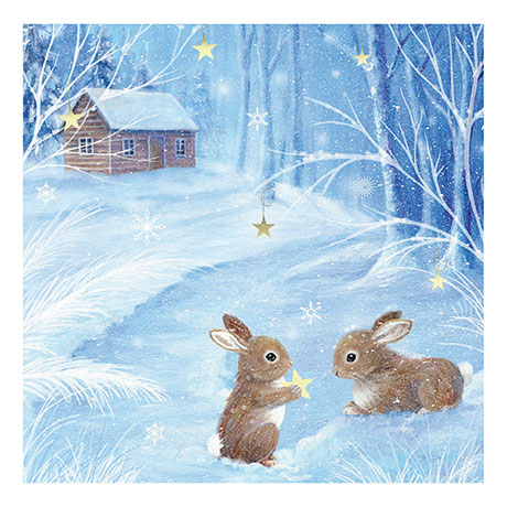 Adorable Winter Wildlife Advent Cards