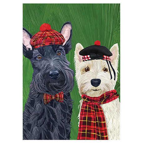 Scottie Dogs Christmas Cards