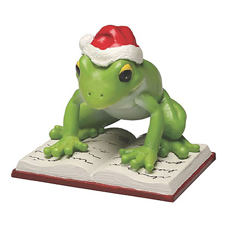 Reading Animal Ornaments - Frog