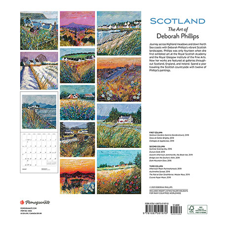 2022 Scotland Calendar