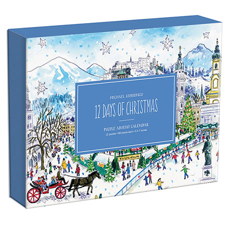 Michael Storrings 12 Days of Christmas Advent Calendar Puzzle