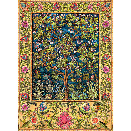 William Morris Tree of Life Tapestry Puzzle
