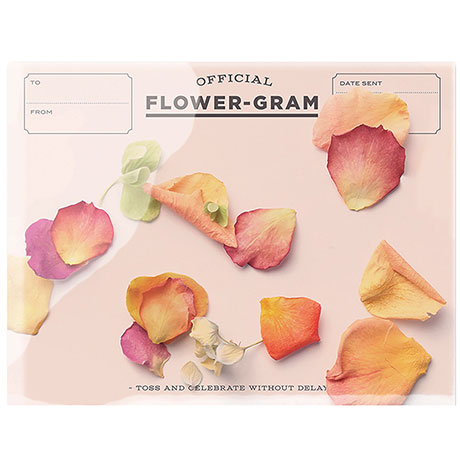 Flower-gram Petals Card
