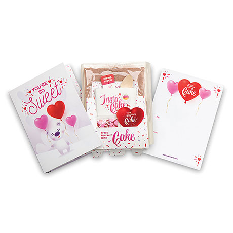 InstaCake Valentine's Day Card