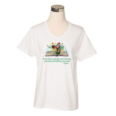 Garden and Library T-Shirt 