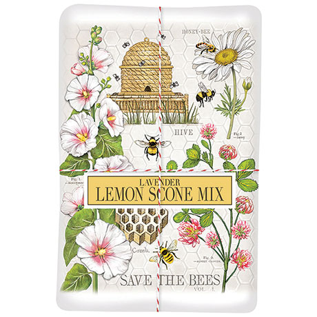 Save the Bees Tea Towel & Scone Mix