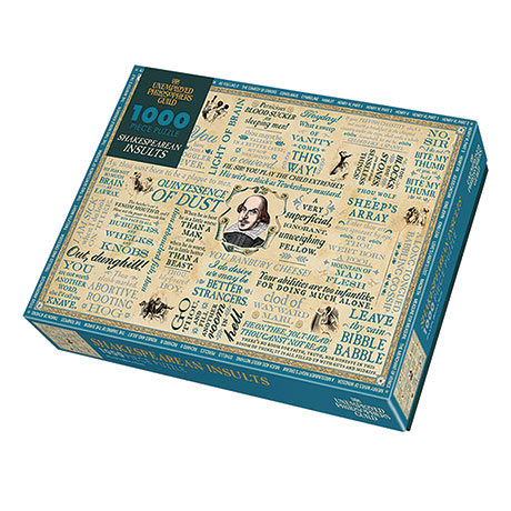 Shakespearean Insults 1,000 Piece Puzzle