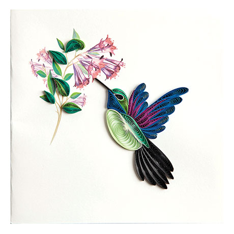 Summer Quilling Cards: Hummingbird