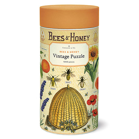 Bees & Honey Vintage Puzzle