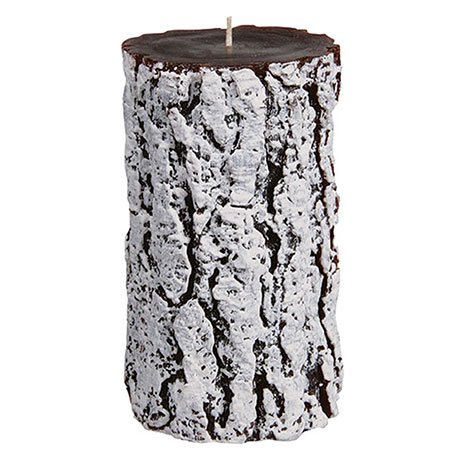 Wood Trunk Candle
