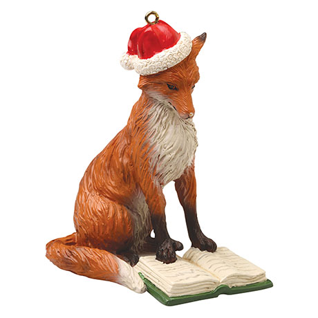 Reading Woodland Animal Ornaments: Fox