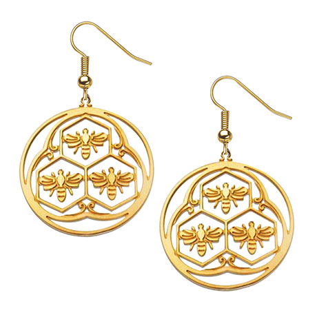 Central Park Bees Earrings