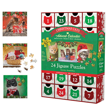 Puzzle Advent Calendars: Cats