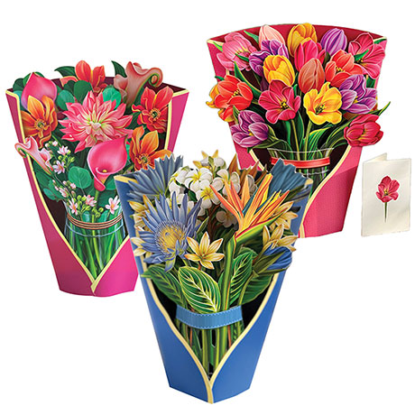 Floral Pop-Up Bouquet Cards