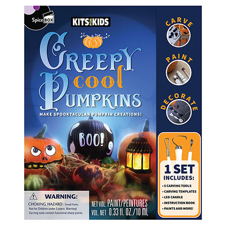 Creepy Cool Pumpkin Carving Kit