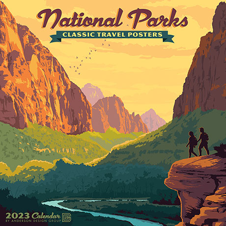2023 National Parks Wall Calendar