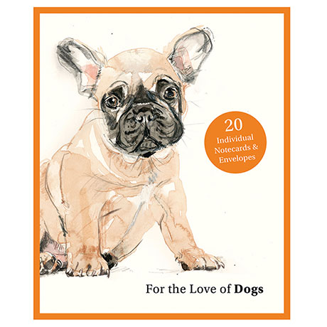 For the Love of Dogs Note Cards 