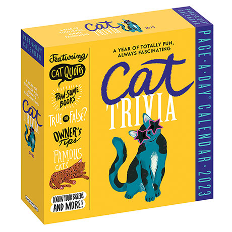 2023 Pet Trivia Page-A-Day® Calendar: Cat