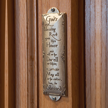 House Blessing Plaque